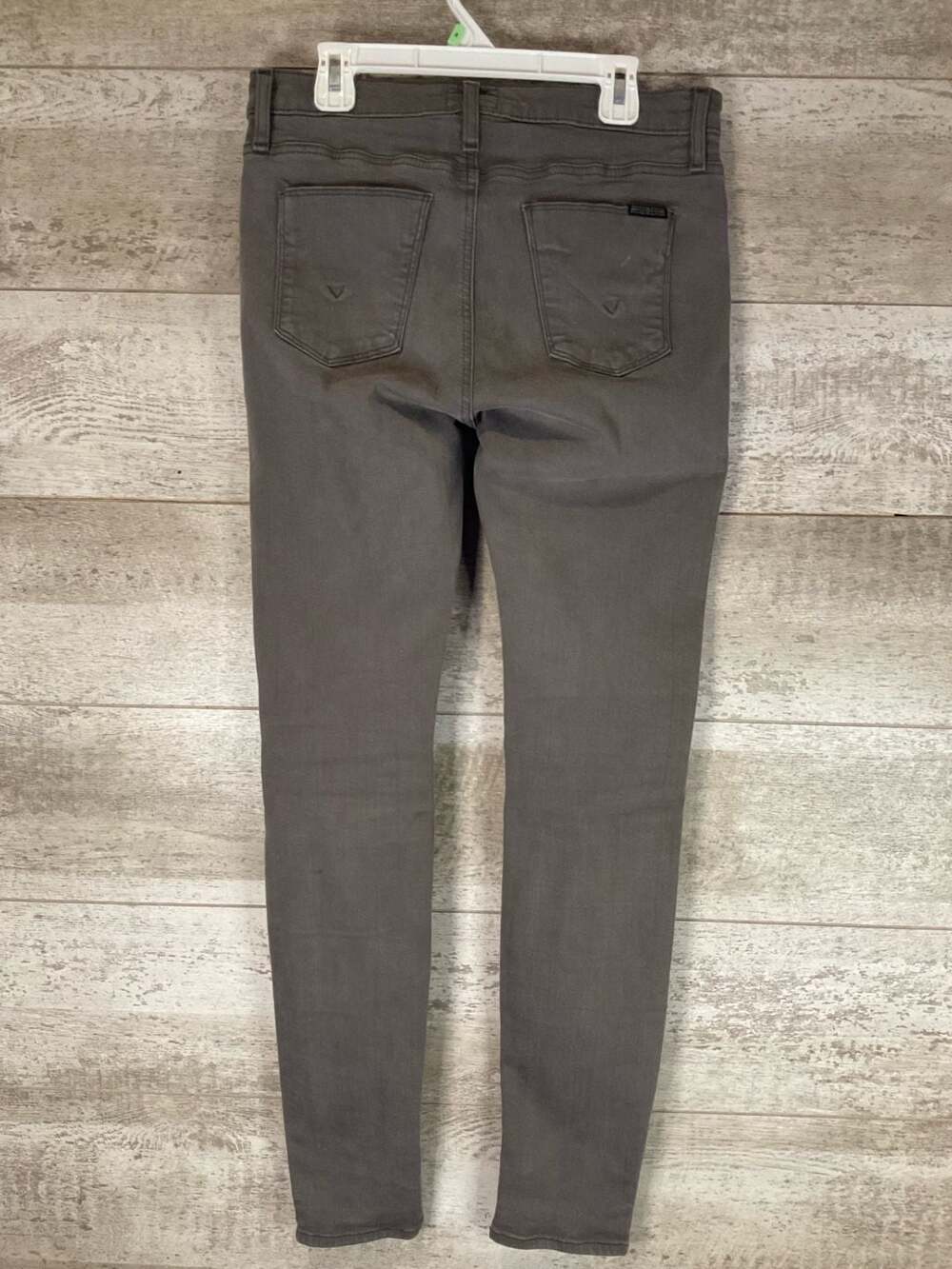 Hudson Nico Mid-Rise Super Skinny Jeans Grey - Picture 10 of 10
